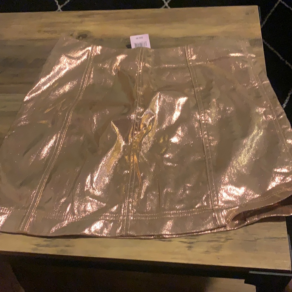 Gold Skirt